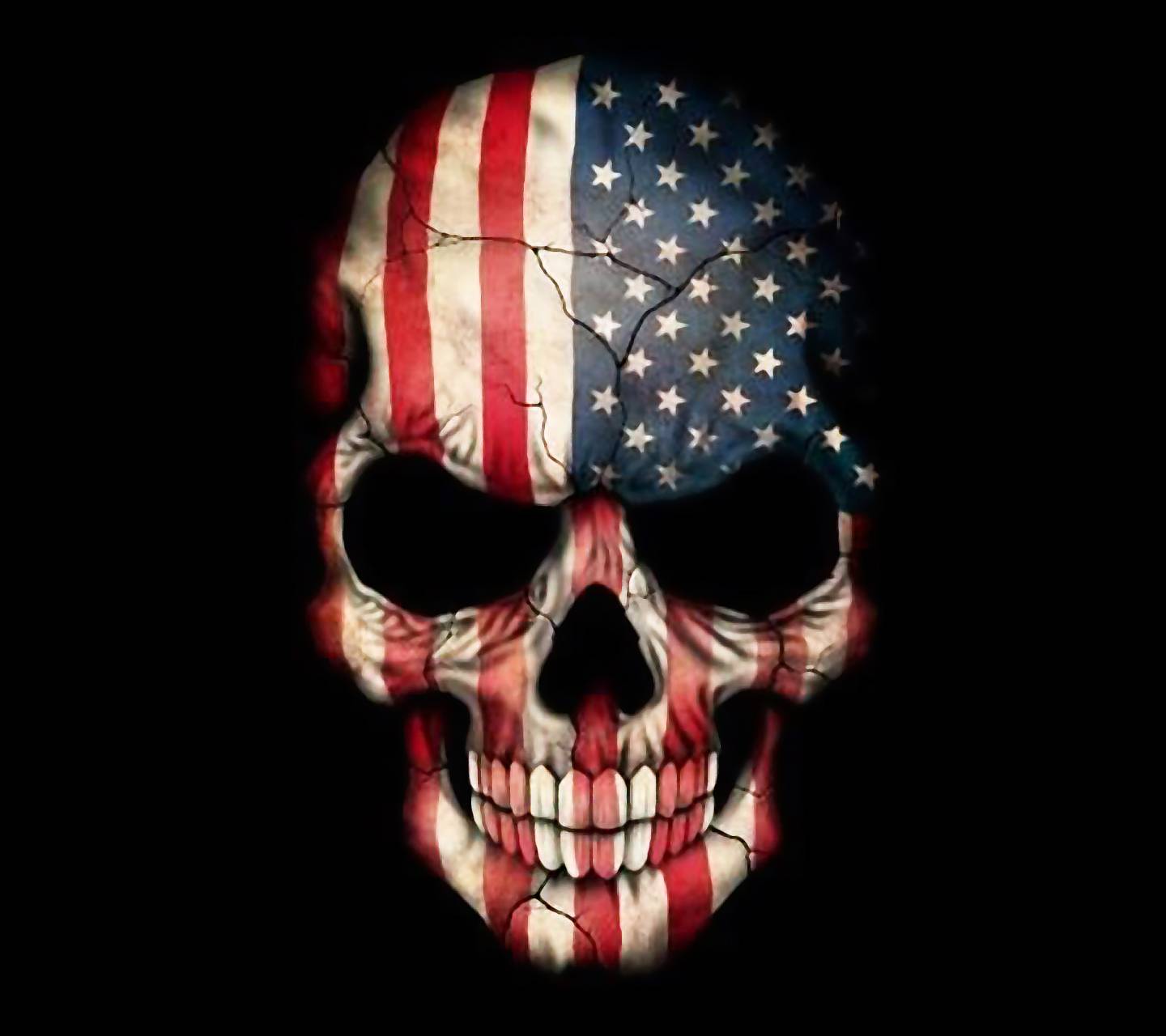 American Flag Skull Wallpapers