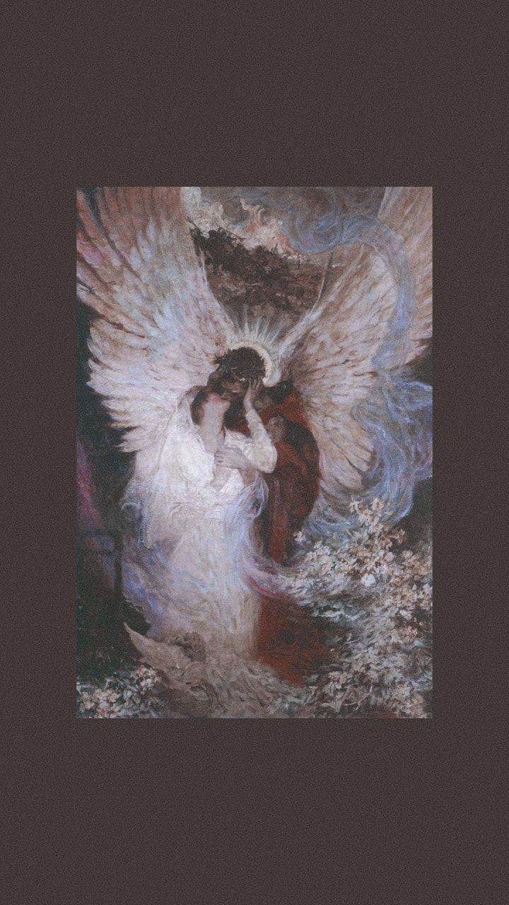 Angel Painting Aesthetic Wallpapers