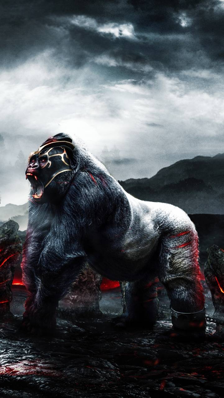 Angry Gorilla Wallpapers