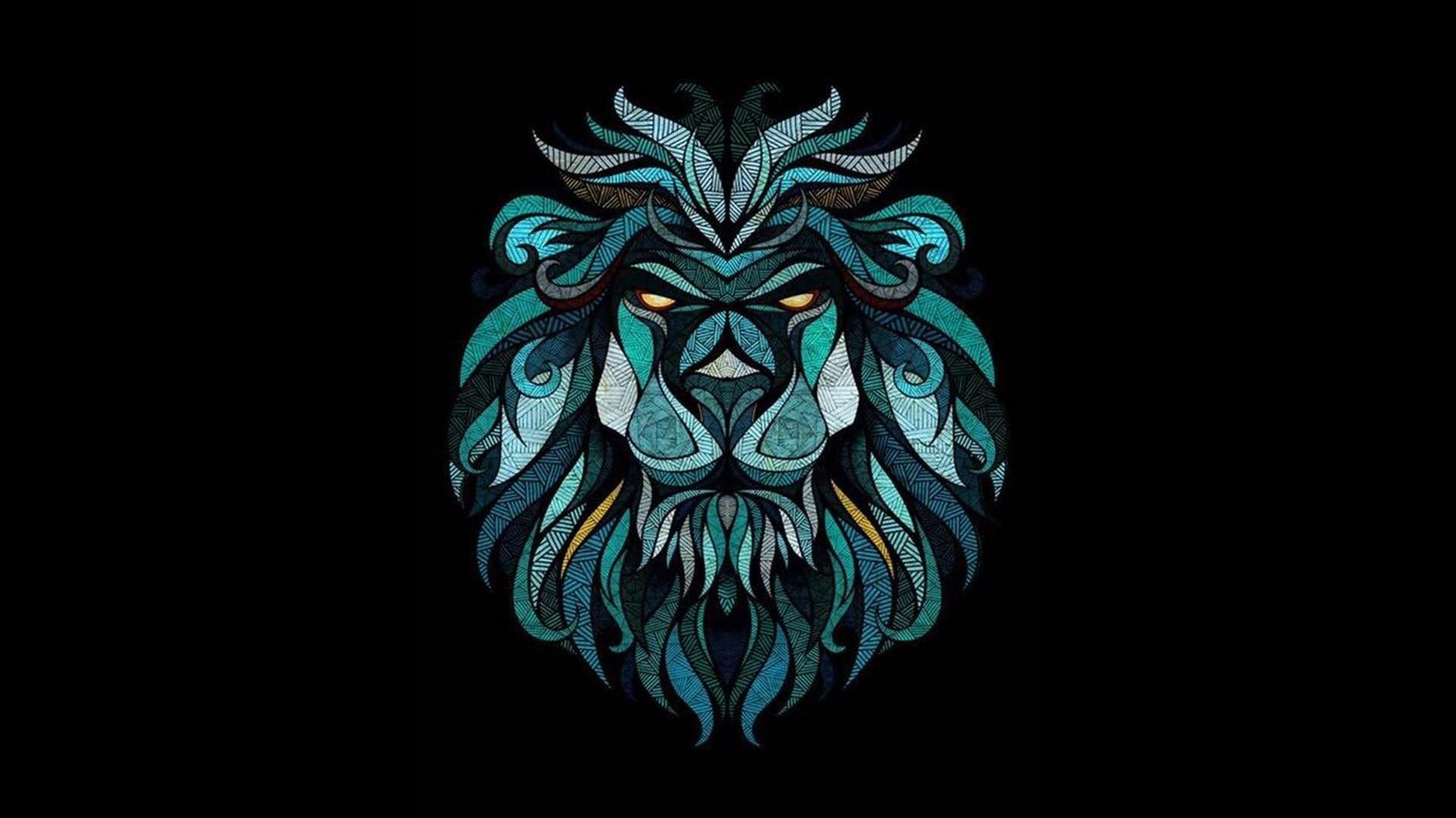 Angry Lion Art Wallpapers