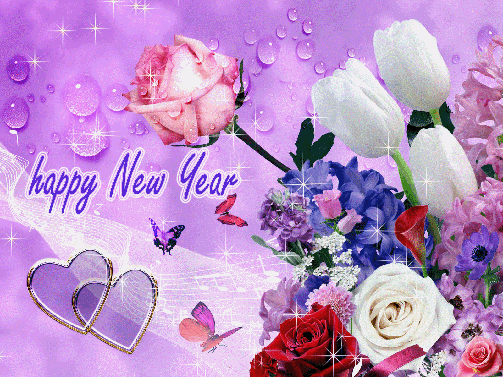 Animated Happy New Year 2017 Images Wallpapers