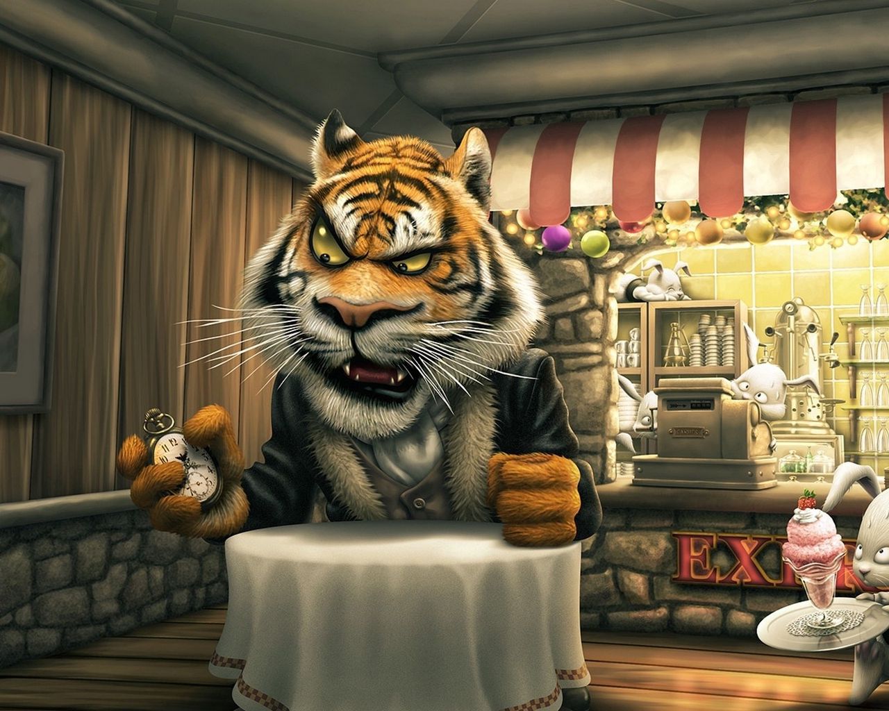 Animated Tiger Wallpapers