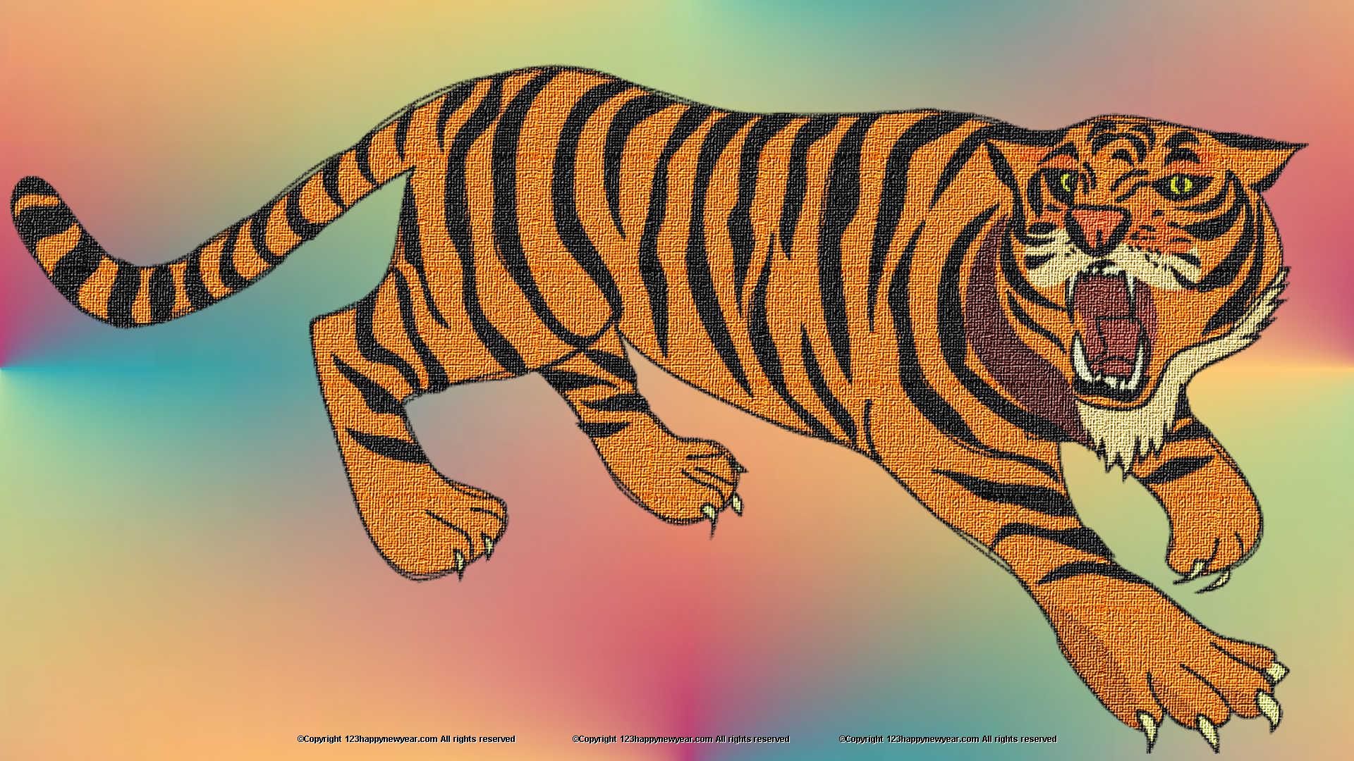 Animated Tiger Wallpapers