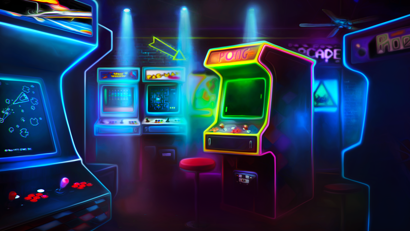 Arcade Desktop Wallpapers