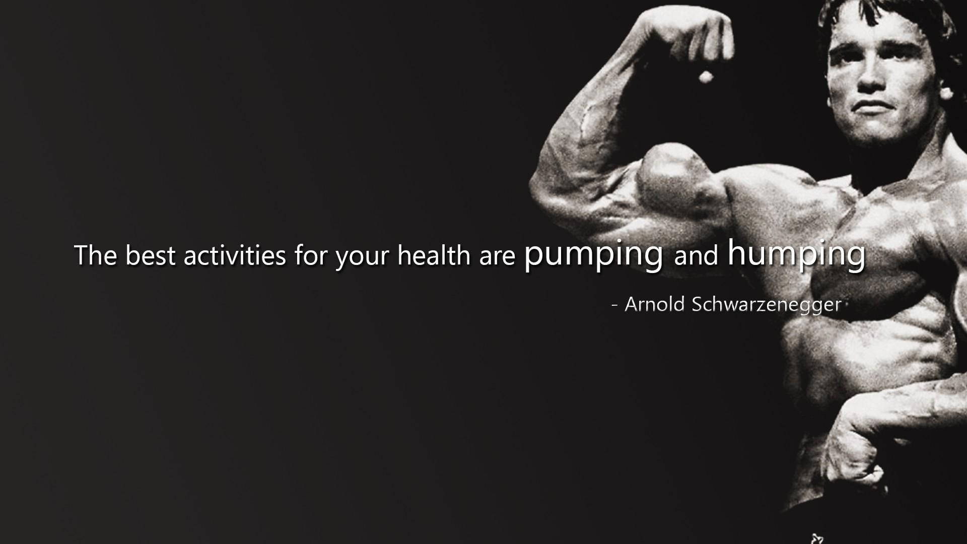 Arnold Schwarzenegger Quotes Wallpapers