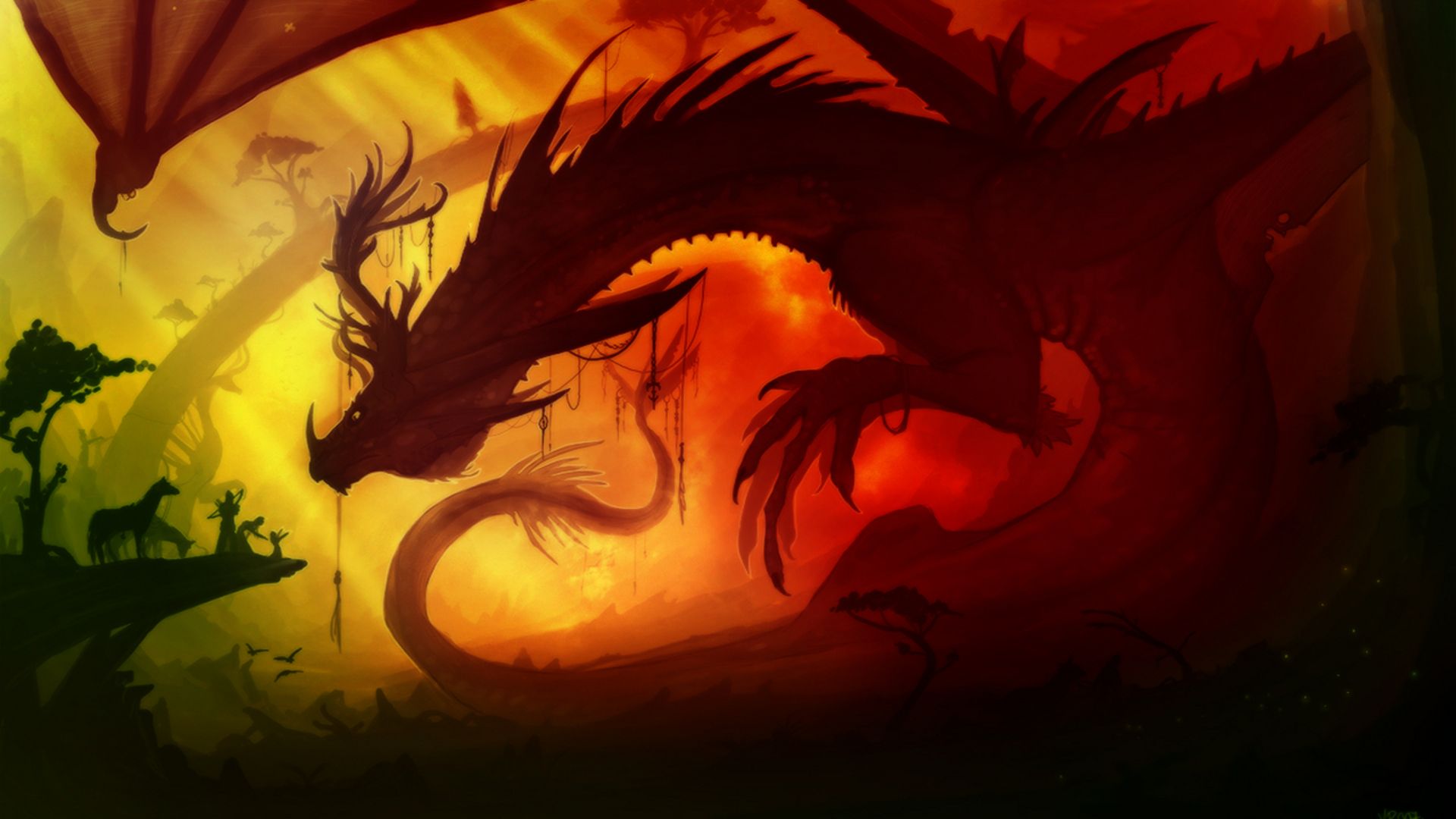 Artistic Dragon Wallpapers