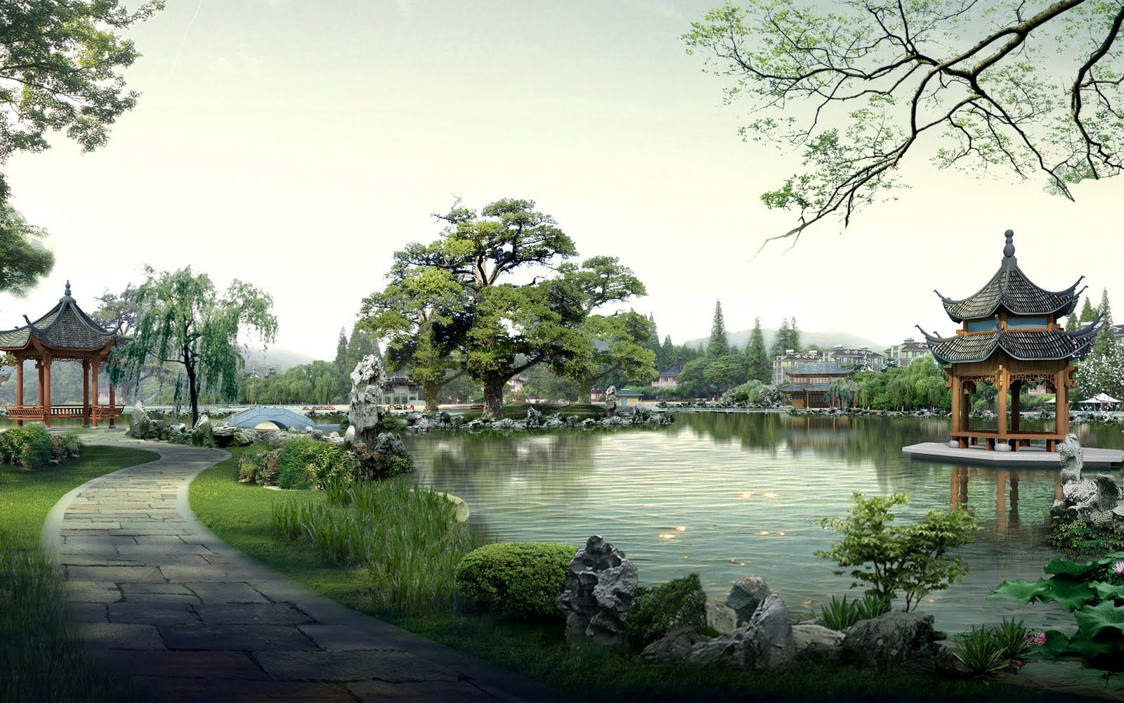 Asian Landscape Wallpapers