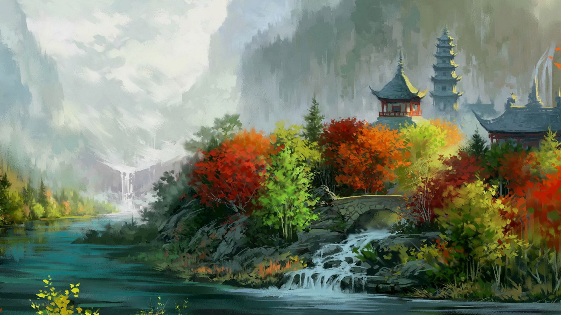 Asian Landscape Wallpapers