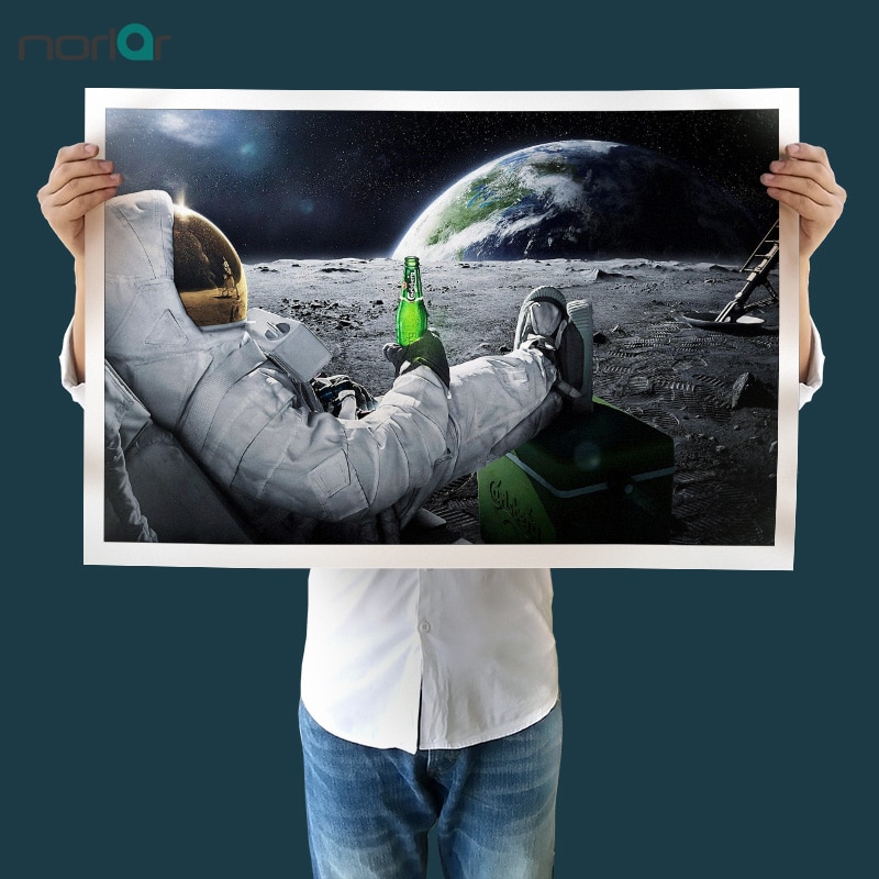 Astronaut Drinking Beer Iphone Wallpapers