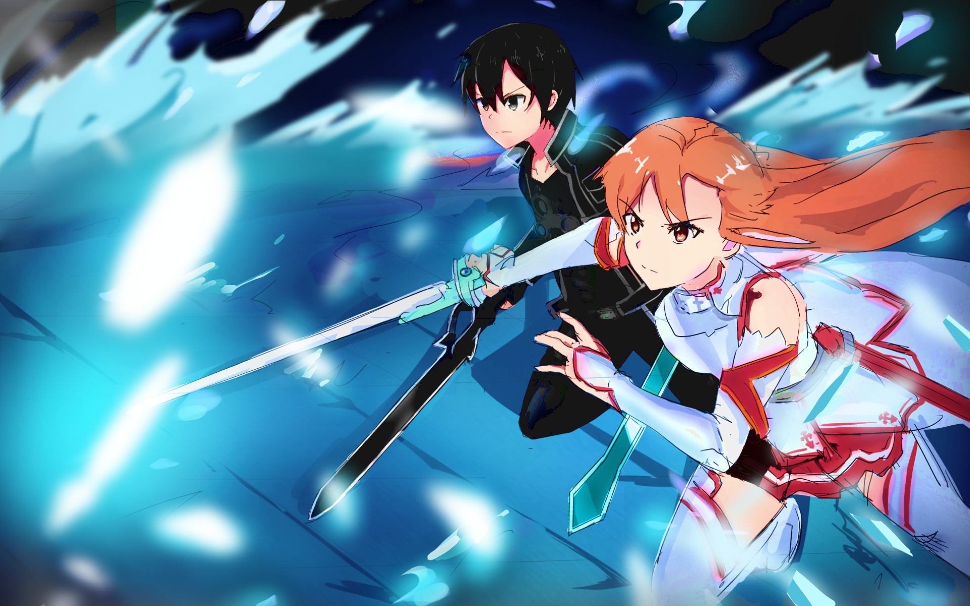 Asuna And Kirito Wallpapers