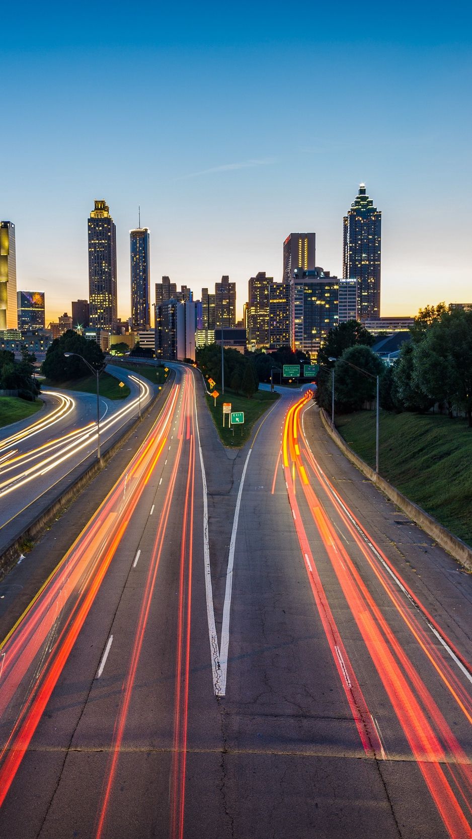Atlanta Skyline Iphone Wallpapers