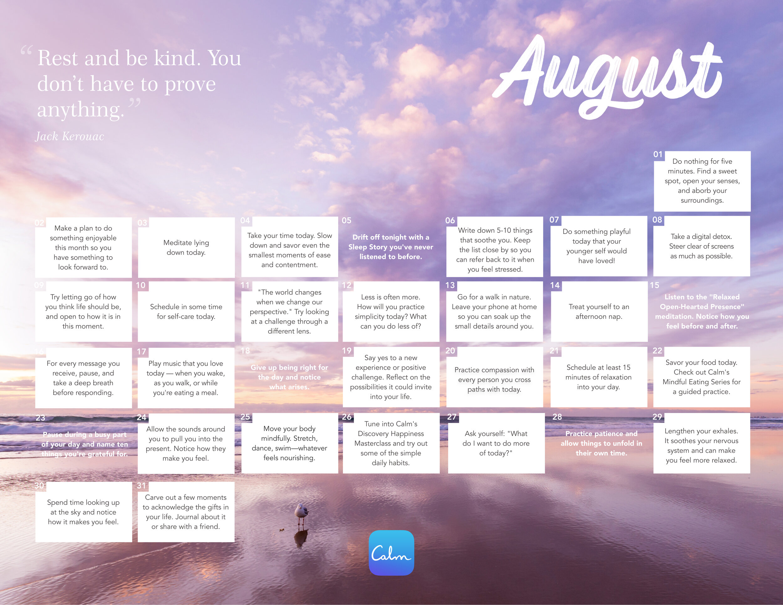 August 2021 Calendar Wallpapers