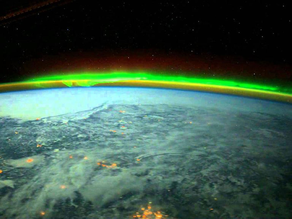 Aurora Borealis From Space Wallpapers