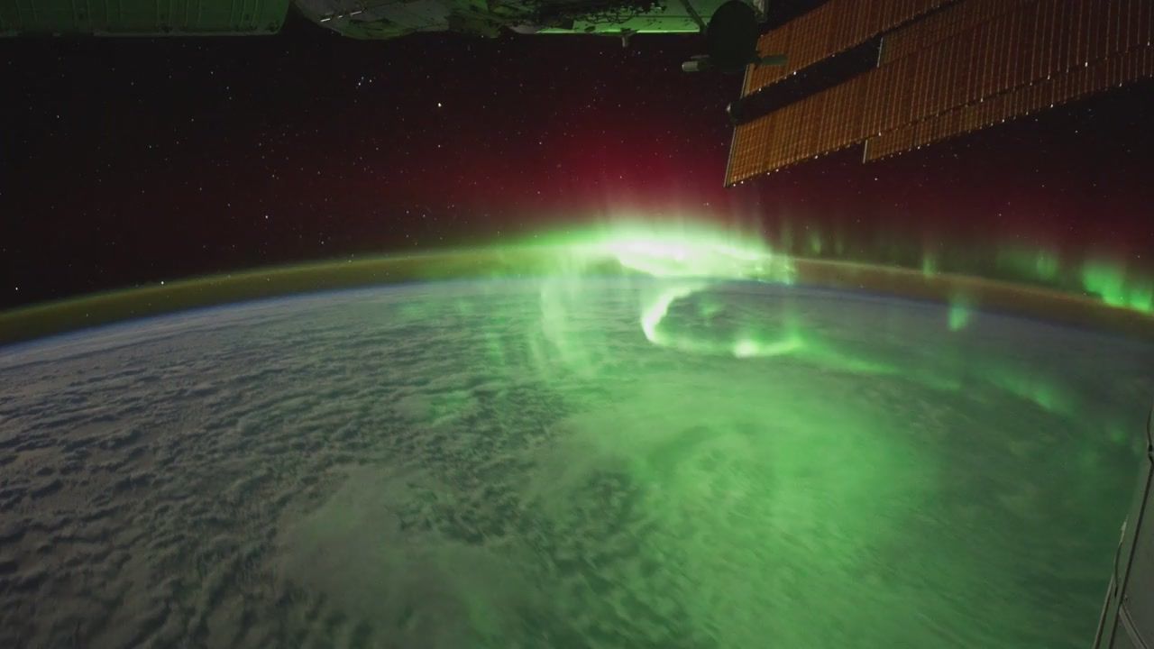 Aurora Borealis From Space Wallpapers