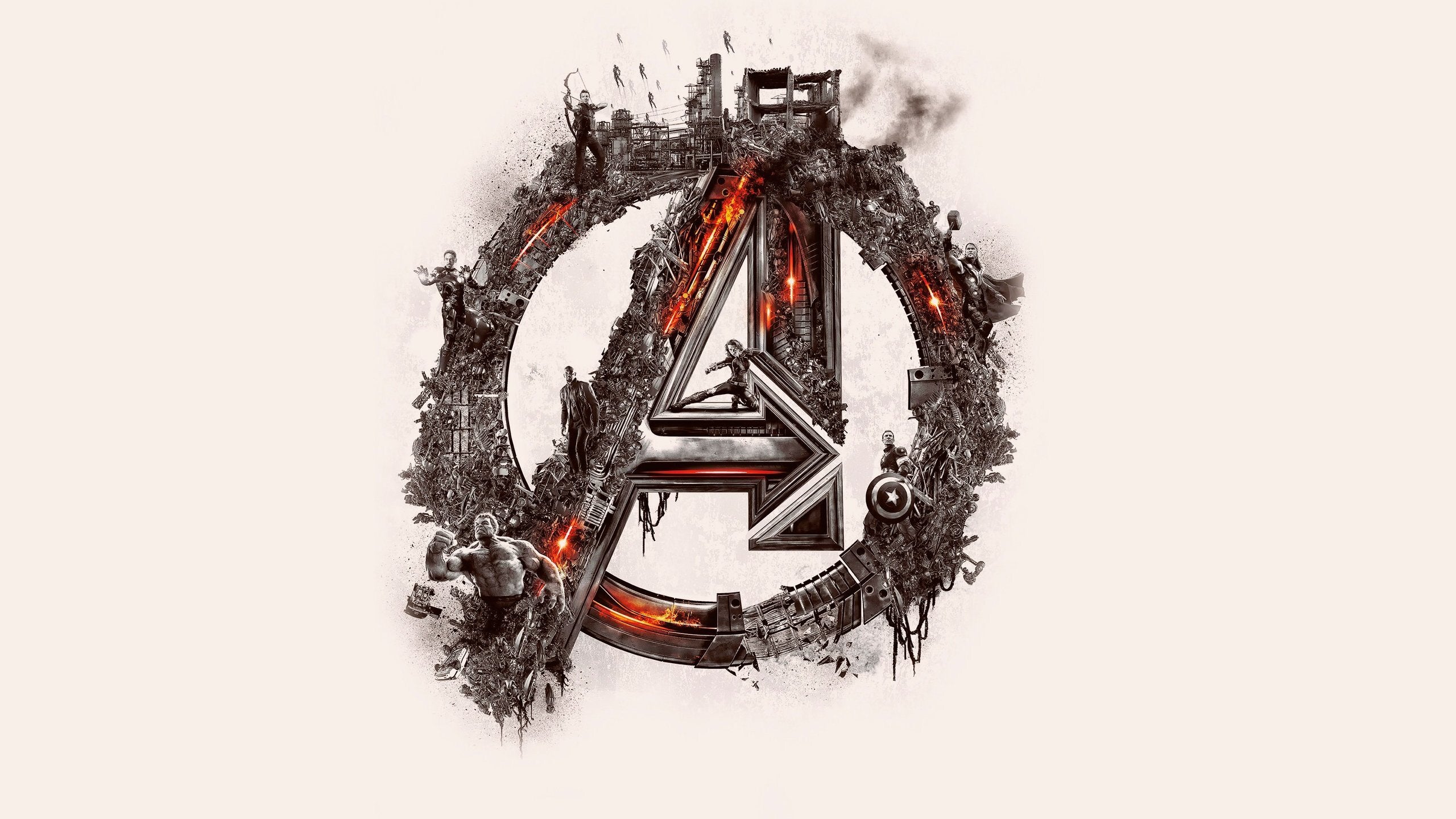 Avenger Logo 4K Wallpapers