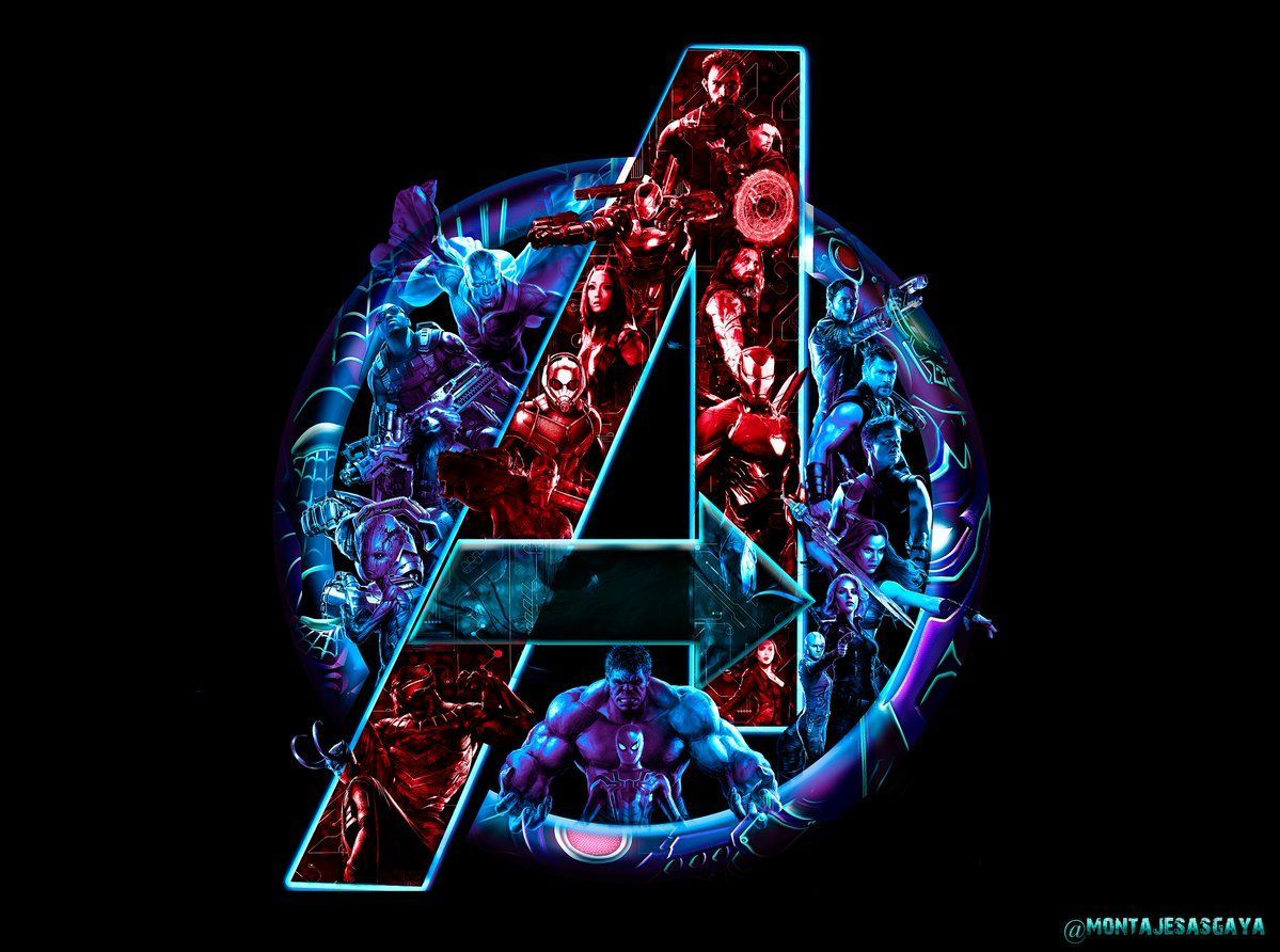 Avenger Logo 4K Wallpapers