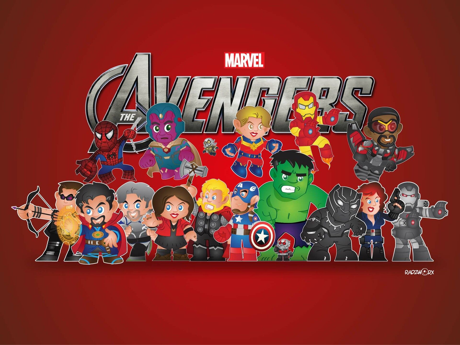 Avengers Cartoon Wallpapers