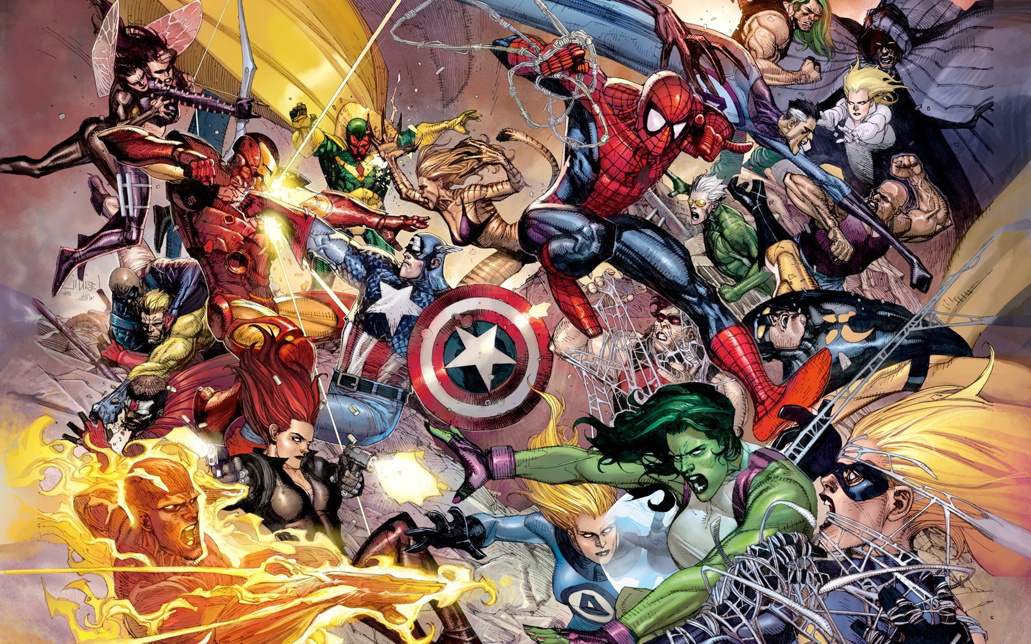 Avengers Comic Wallpapers