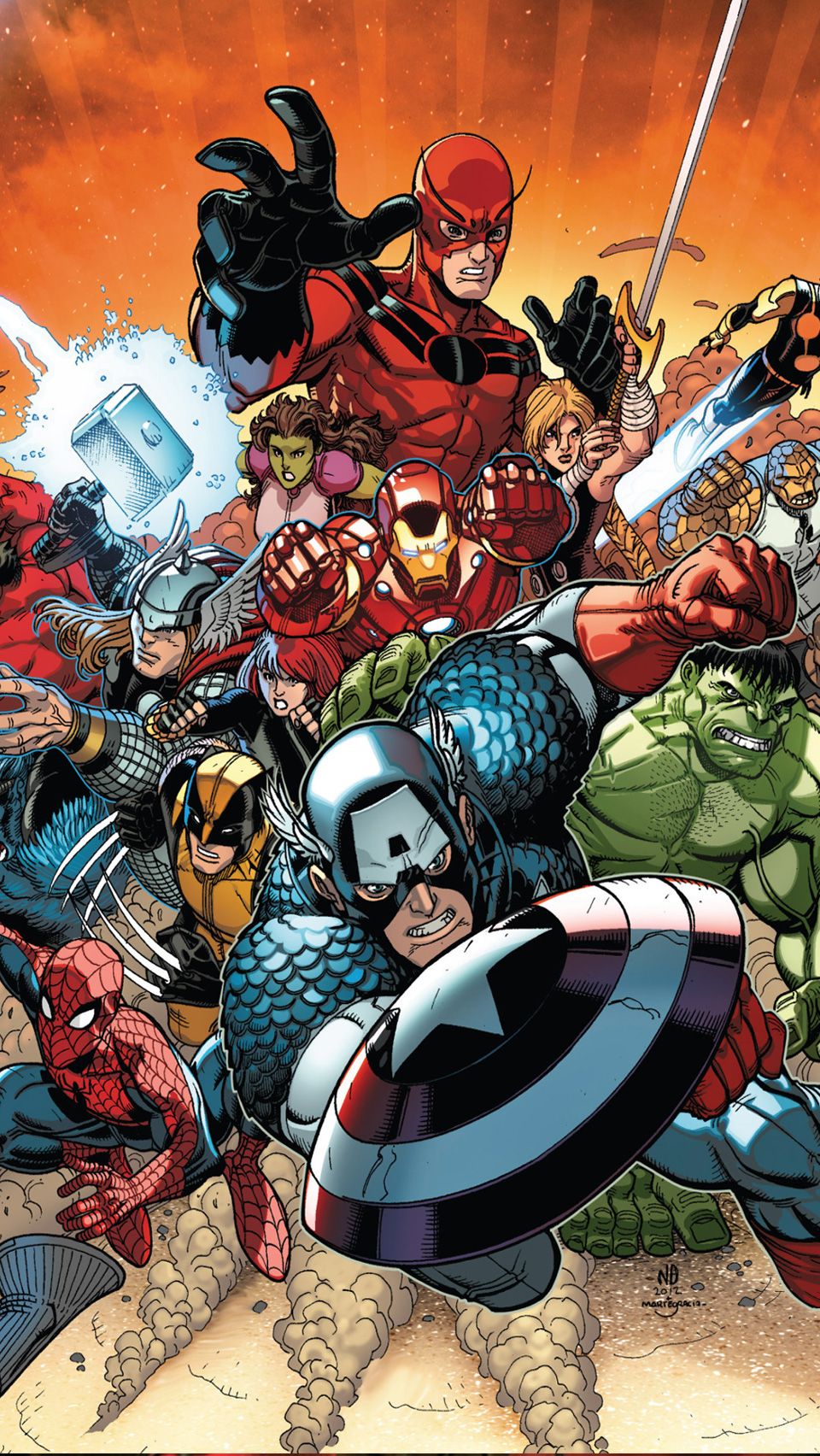 Avengers Comic Wallpapers