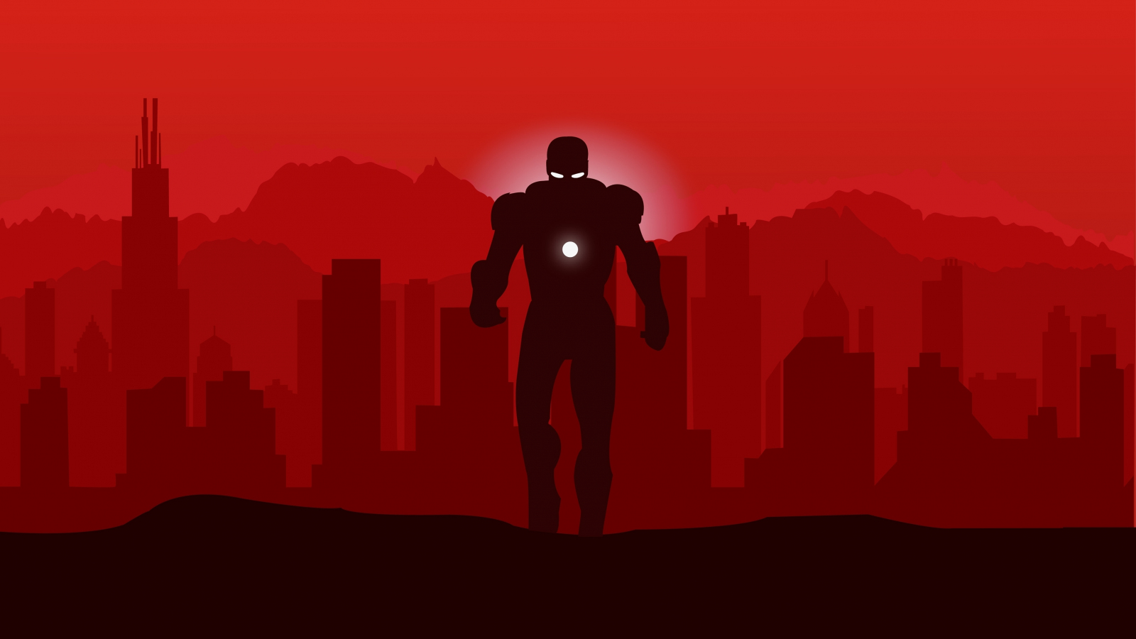 Avengers Silhouette Wallpapers