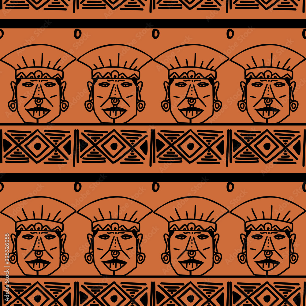 Aztec Tribal Prints Wallpapers