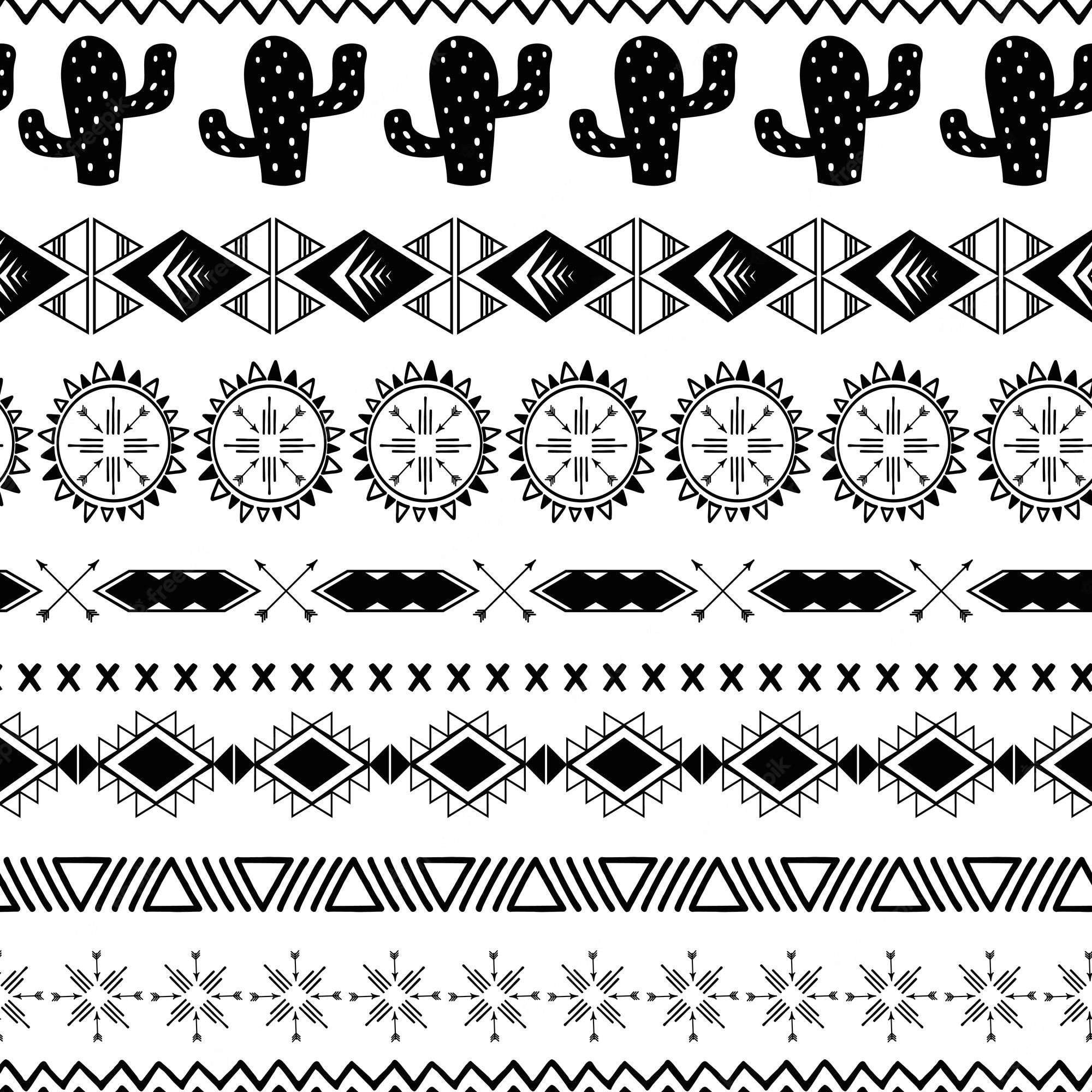 Aztec Tribal Prints Wallpapers