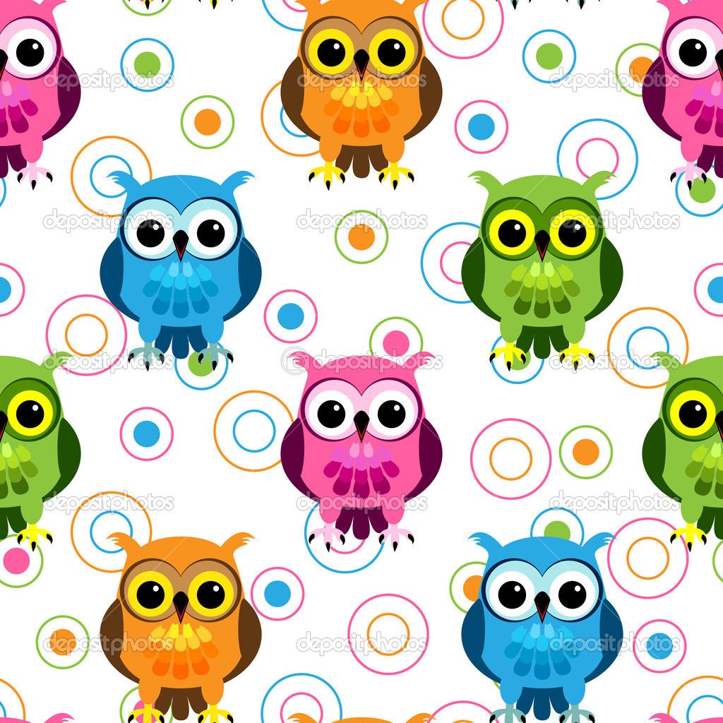 Baby Owls Cartoons Wallpapers