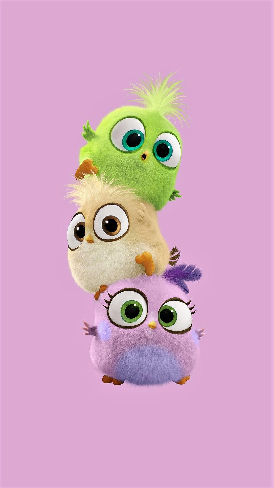 Baby Owls Cartoons Wallpapers