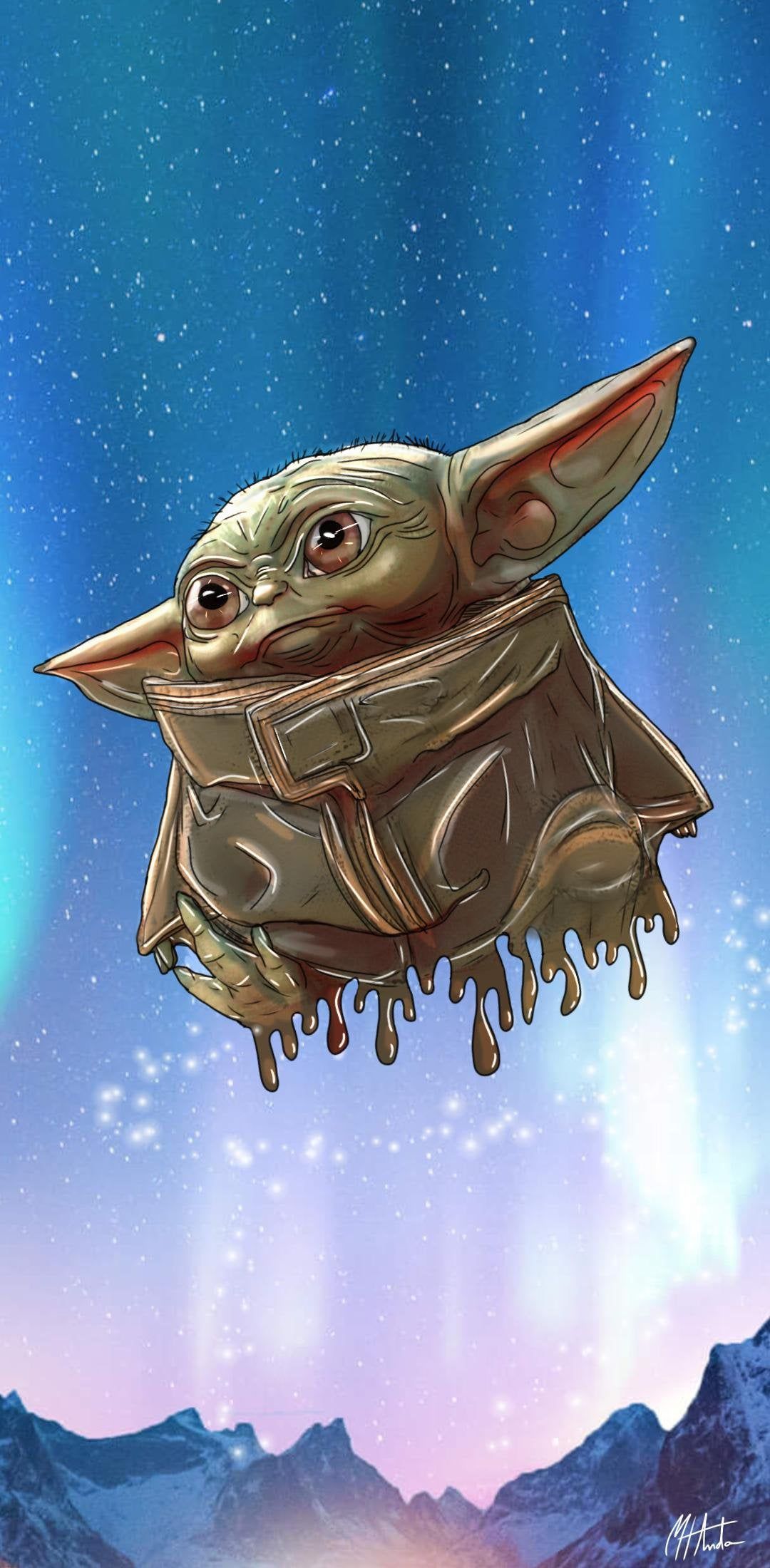 Baby Yoda And Stitch Wallpapers