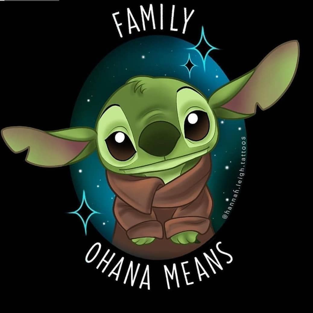 Baby Yoda And Stitch Wallpapers