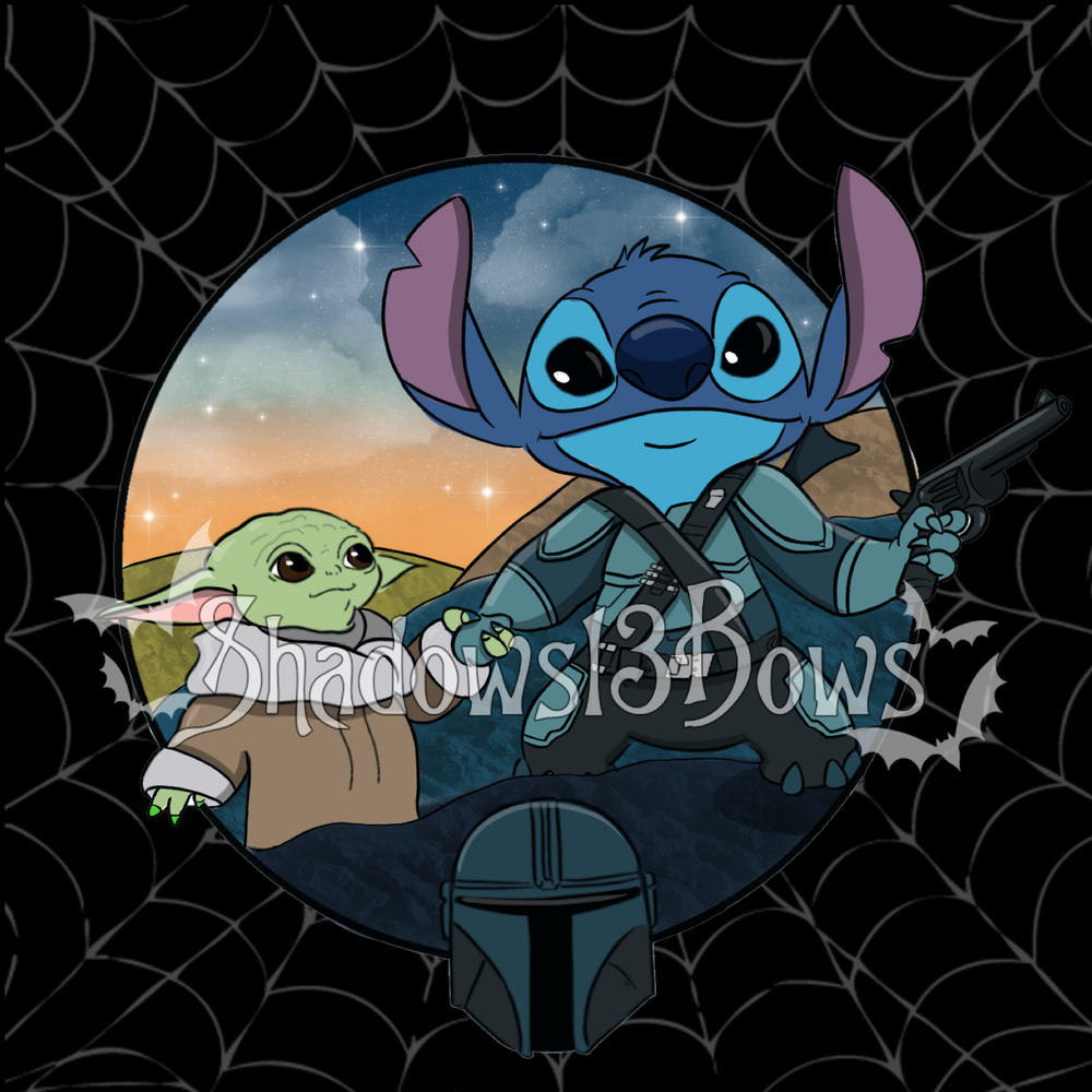 Baby Yoda And Stitch Wallpapers