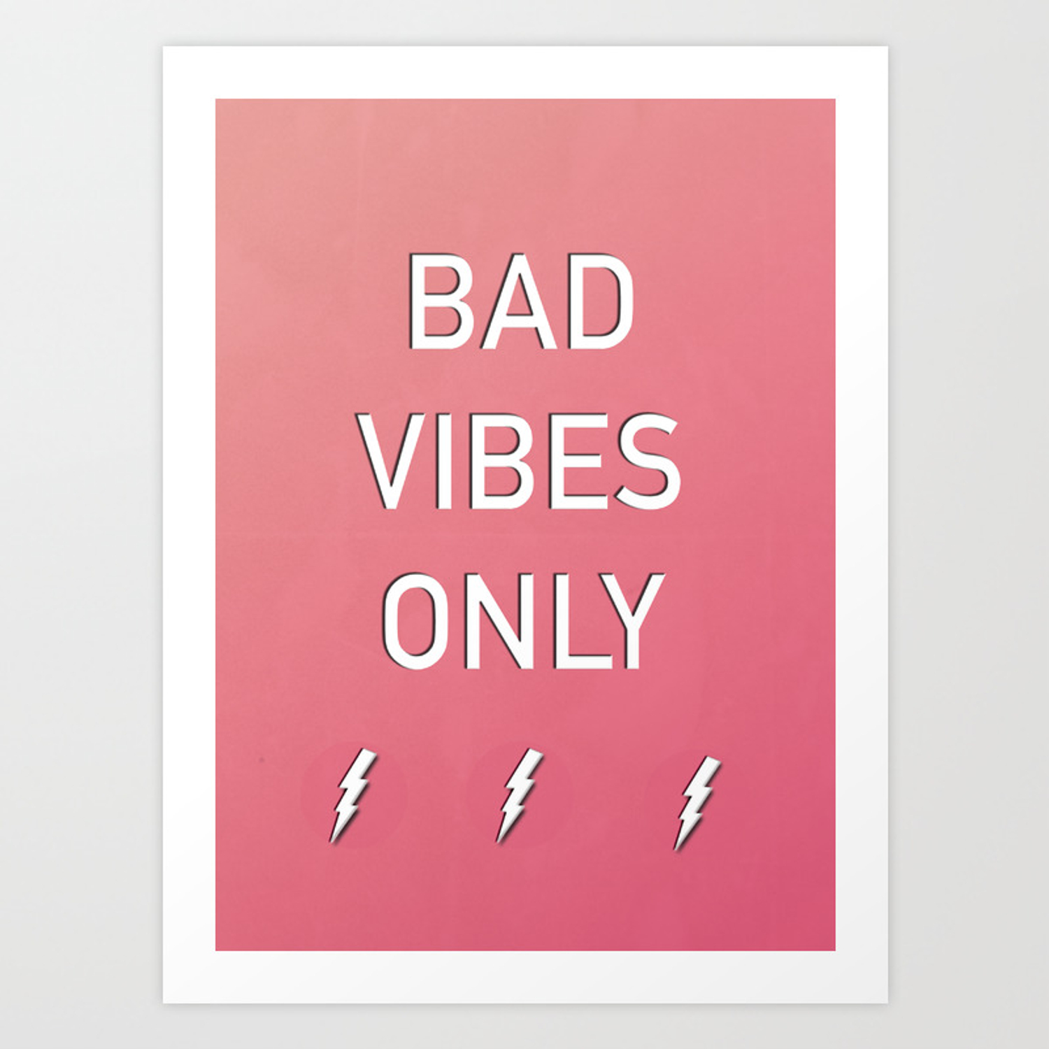 Bad Vibes Only Wallpapers