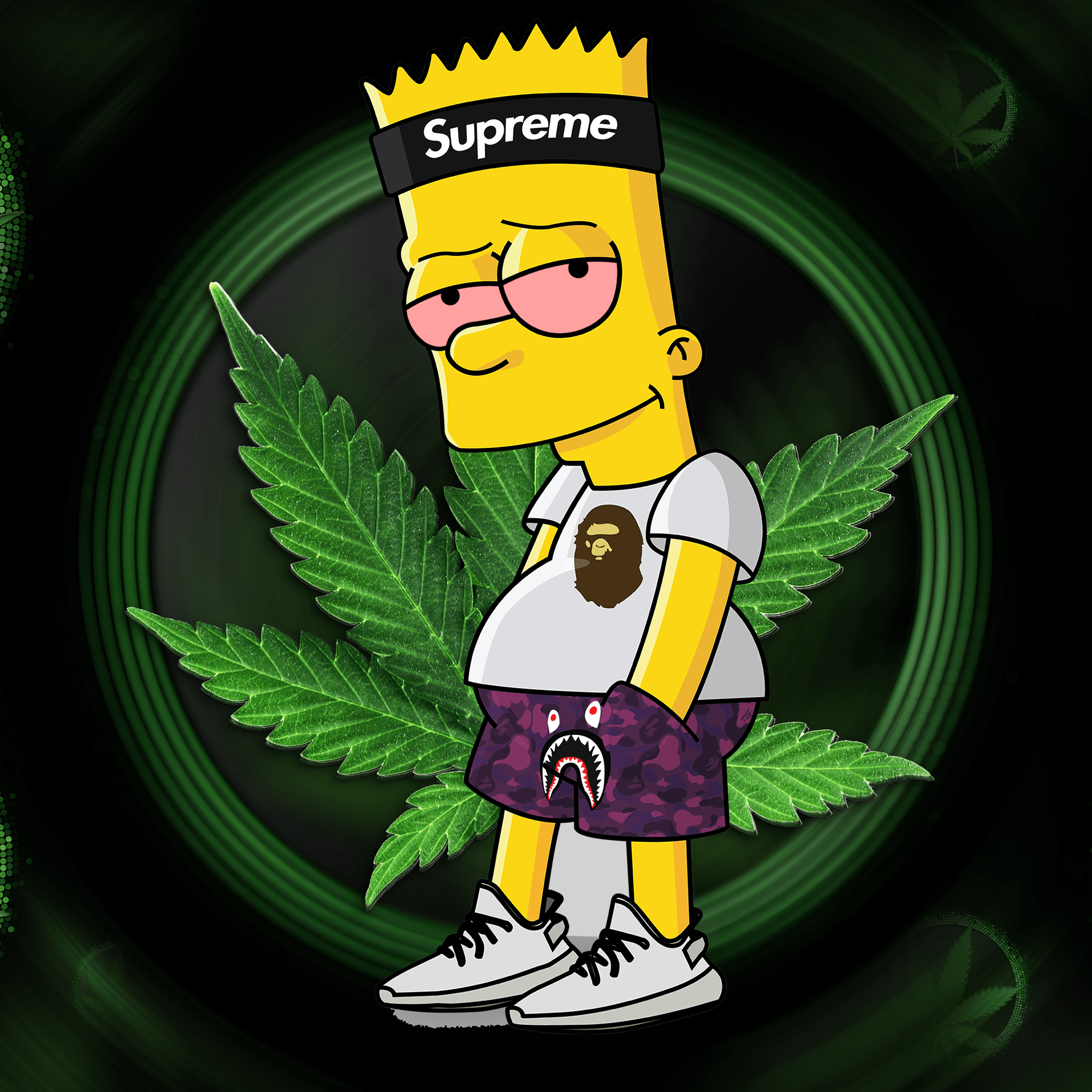 Bape Bart Simpson Wallpapers