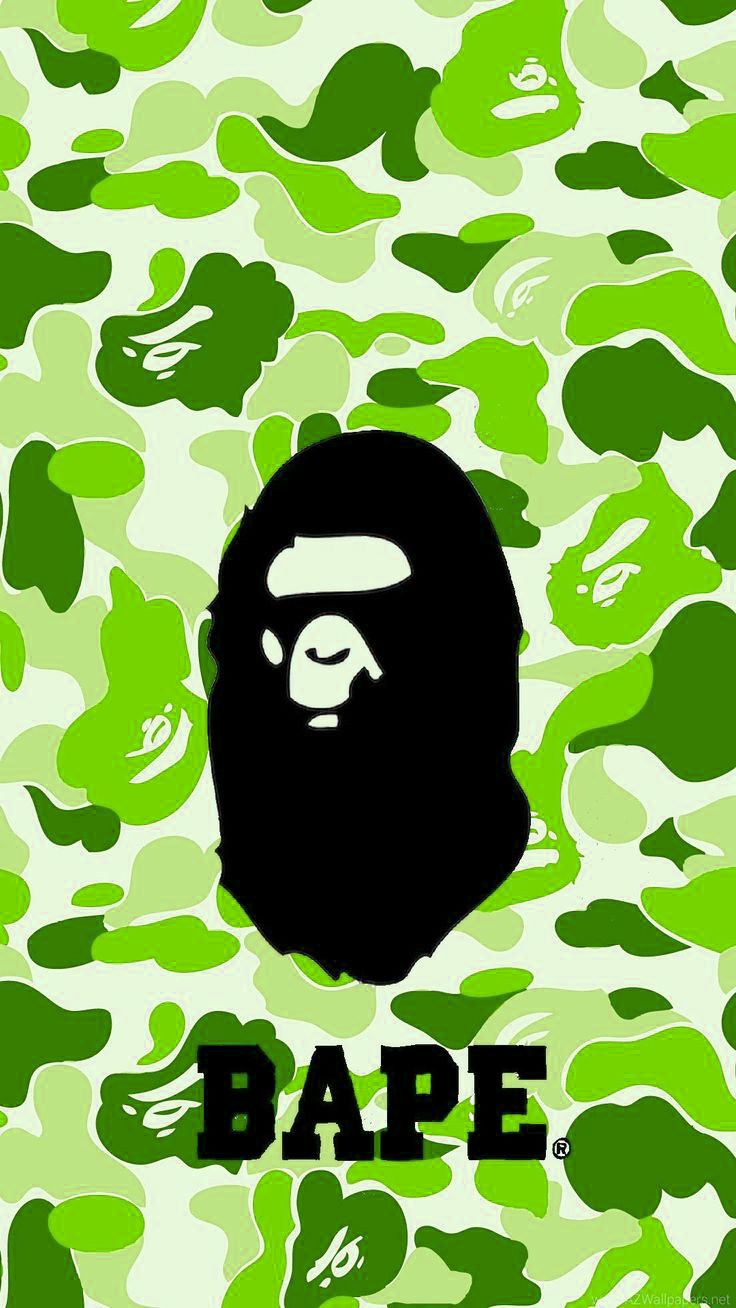 Bape Green Camo Wallpapers