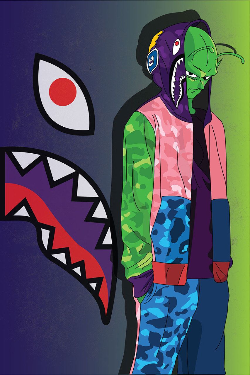 Bape Hoodie Cartoon Wallpapers