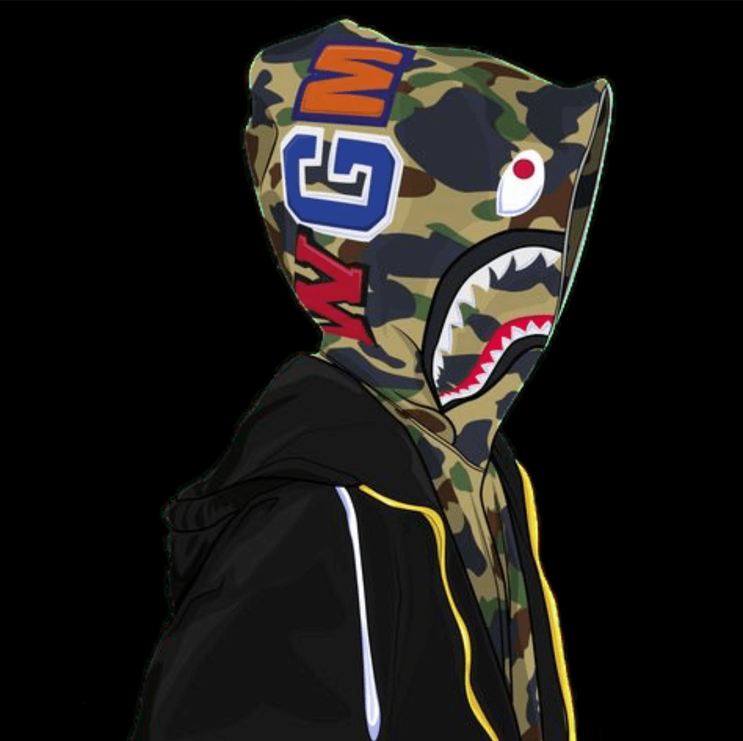 Bape Hoodie Cartoon Wallpapers