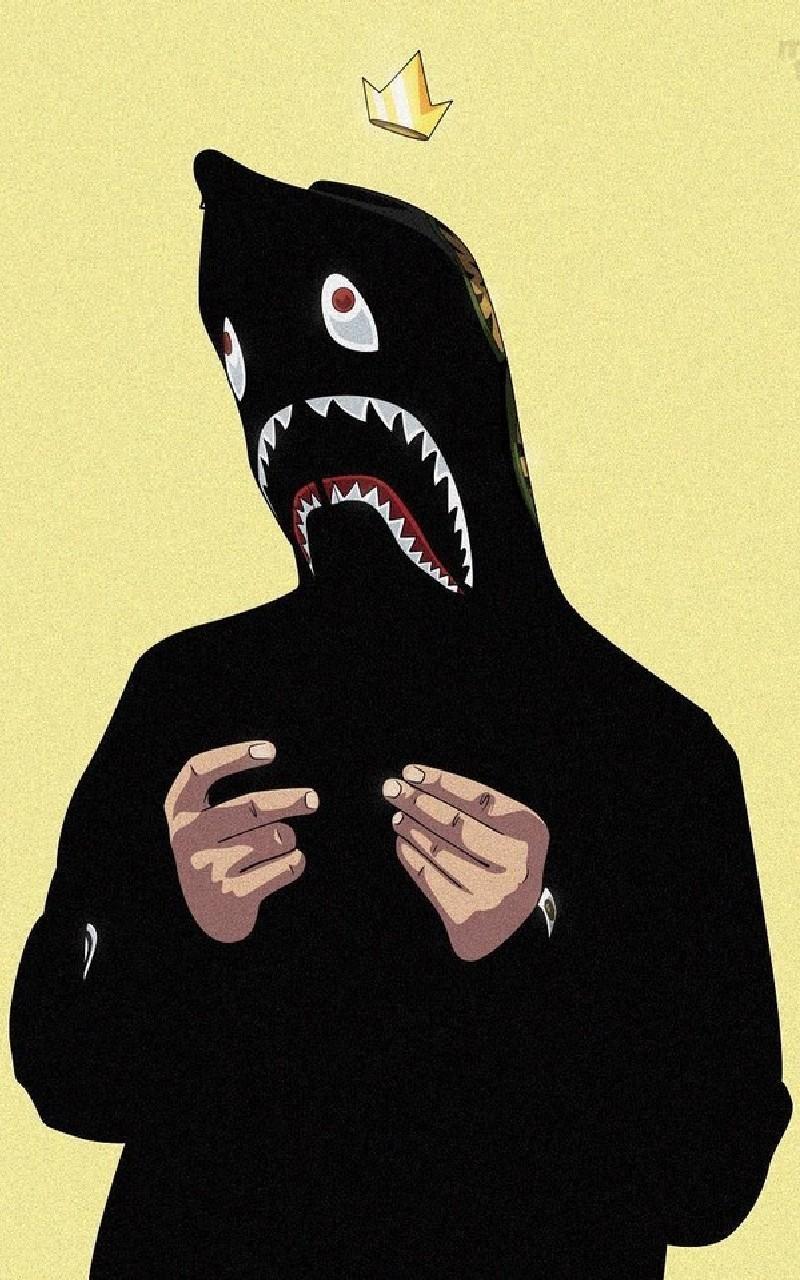 Bape Hoodie Cartoon Wallpapers