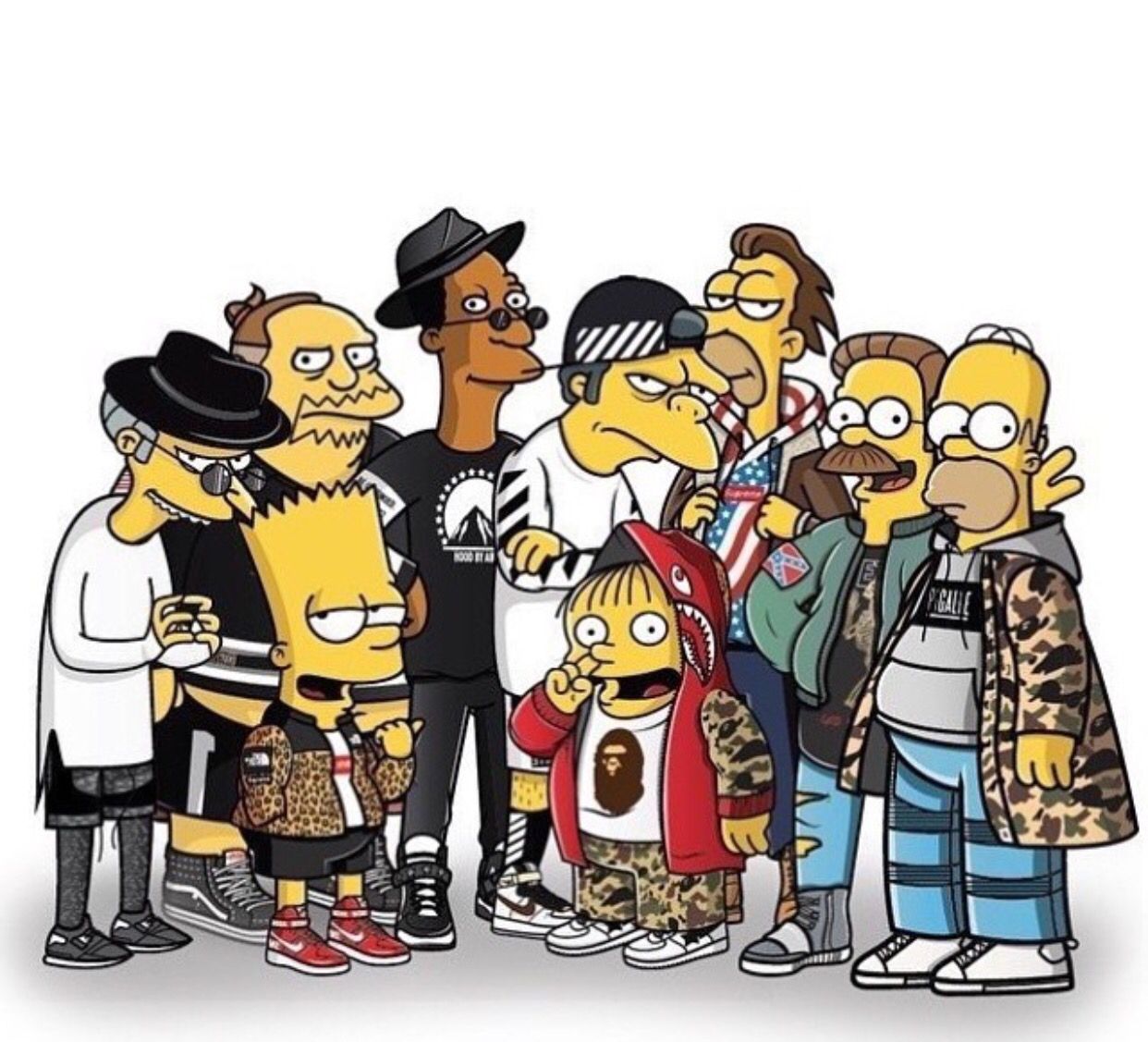 Bape Simpsons Wallpapers