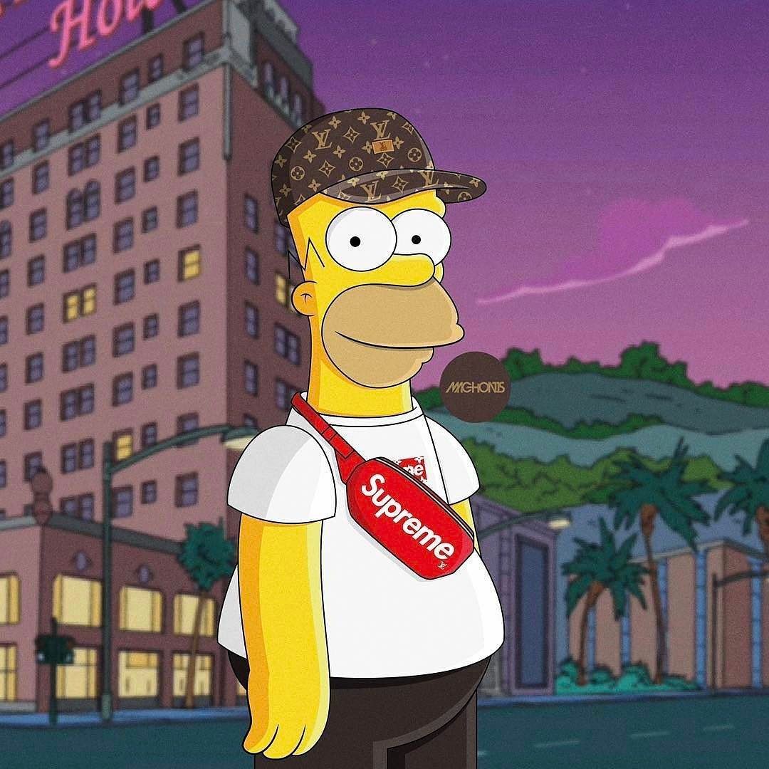 Bape Simpsons Wallpapers