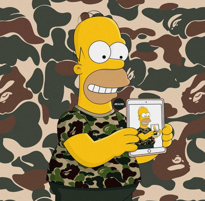 Bape Simpsons Wallpapers