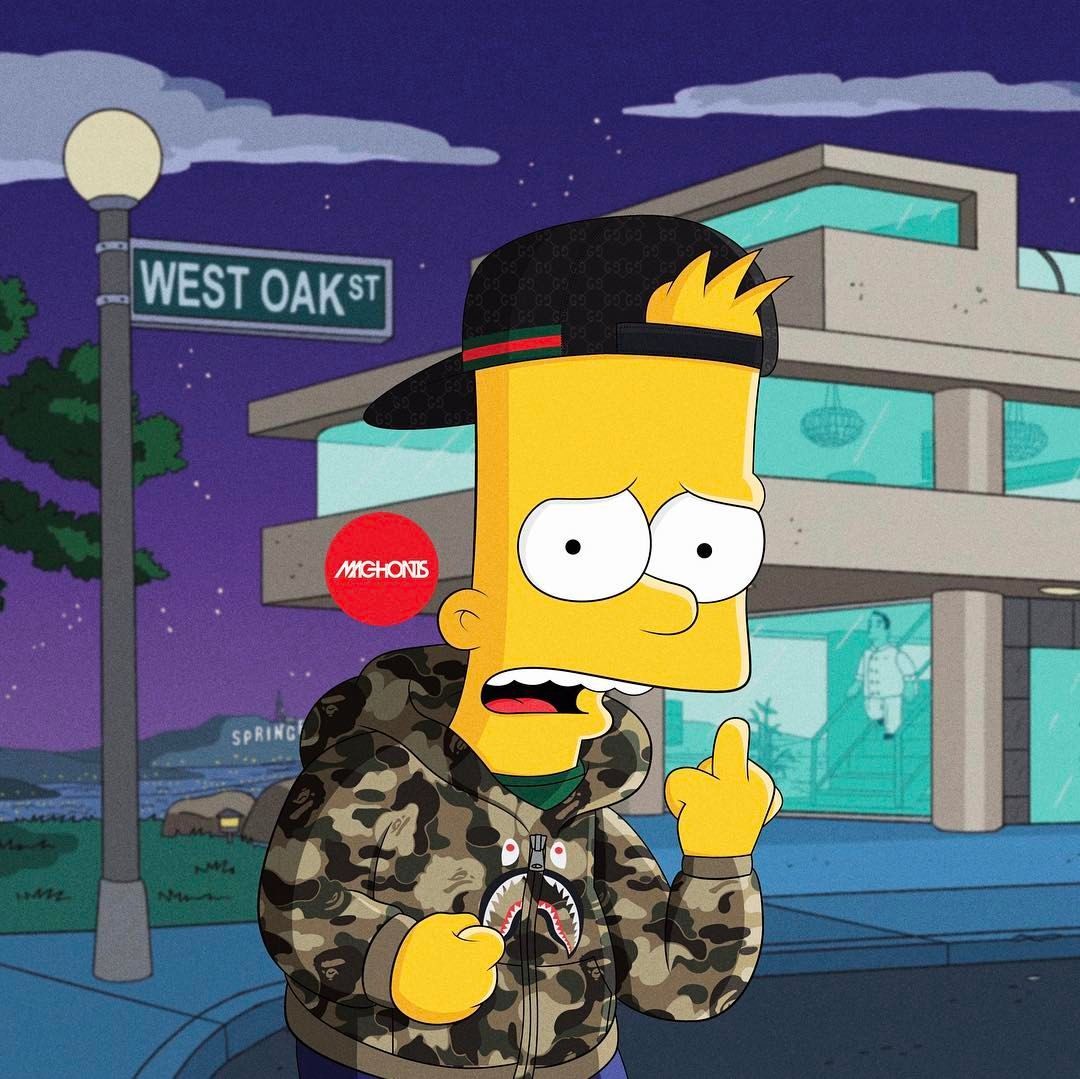 Bape Simpsons Wallpapers