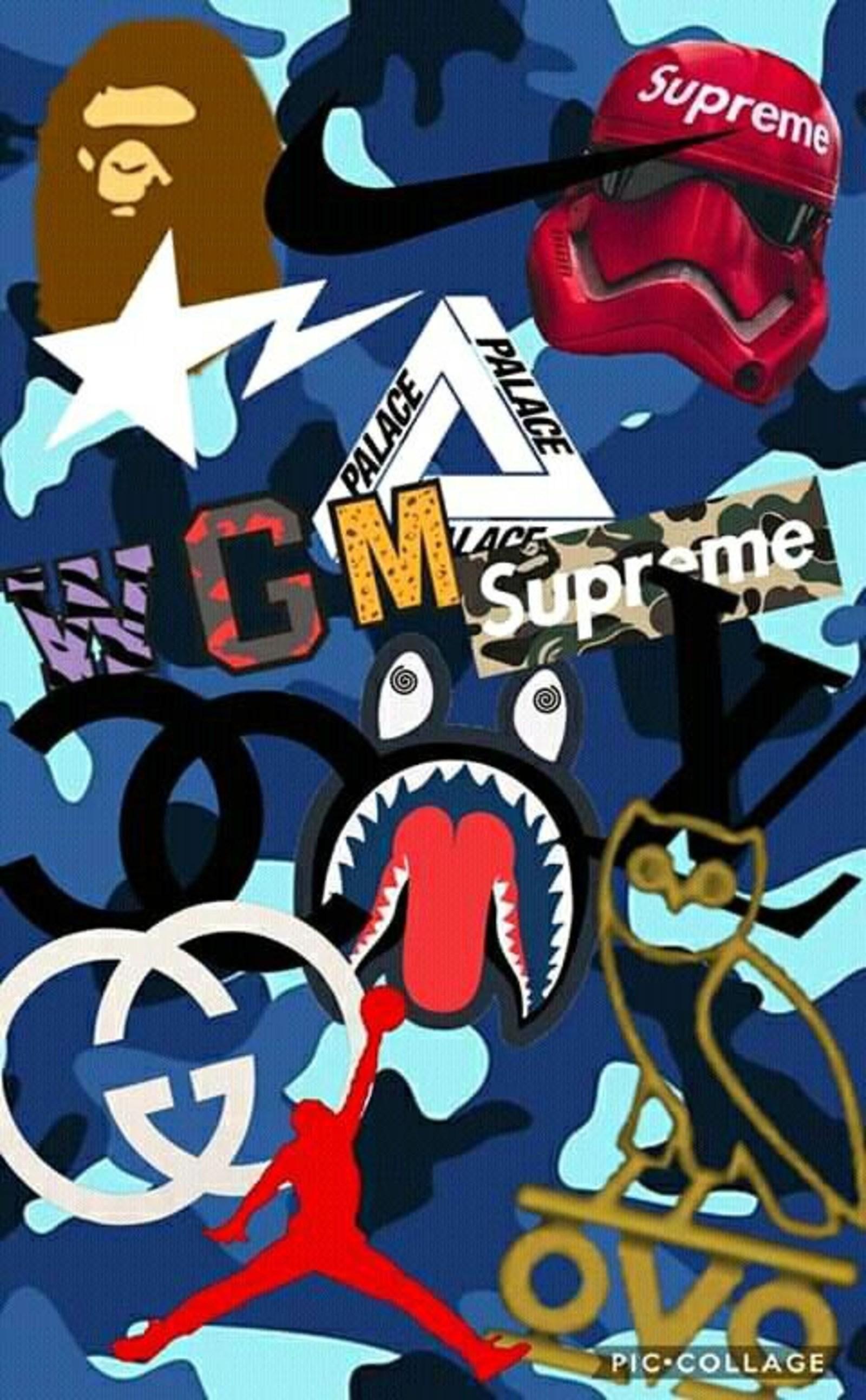 Bape Supreme Cartoon Wallpapers