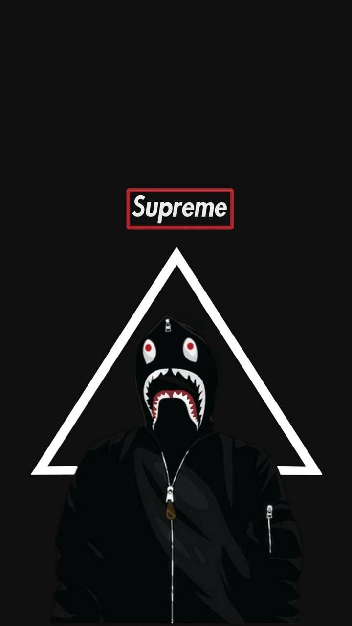 Bape Supreme Logo Wallpapers