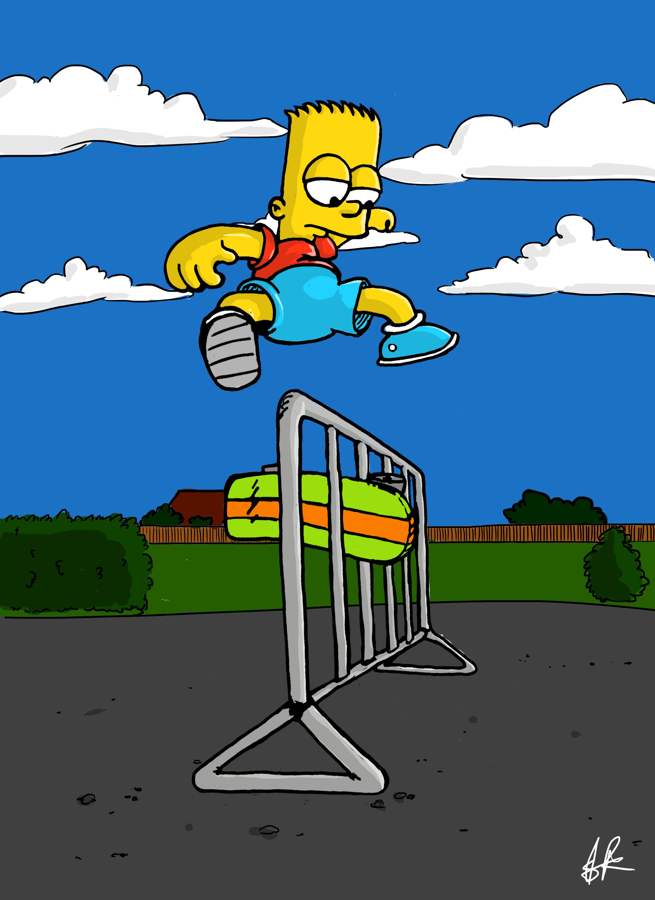 Bart Simpson Skateboard Wallpapers