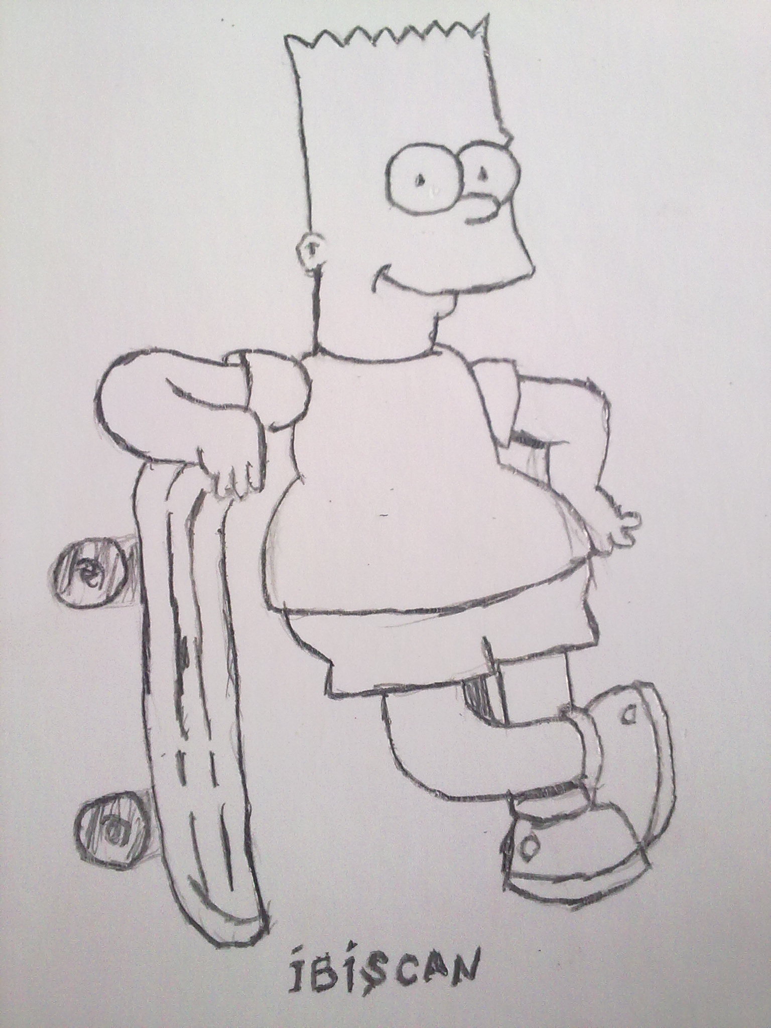 Bart Simpson Skateboard Wallpapers