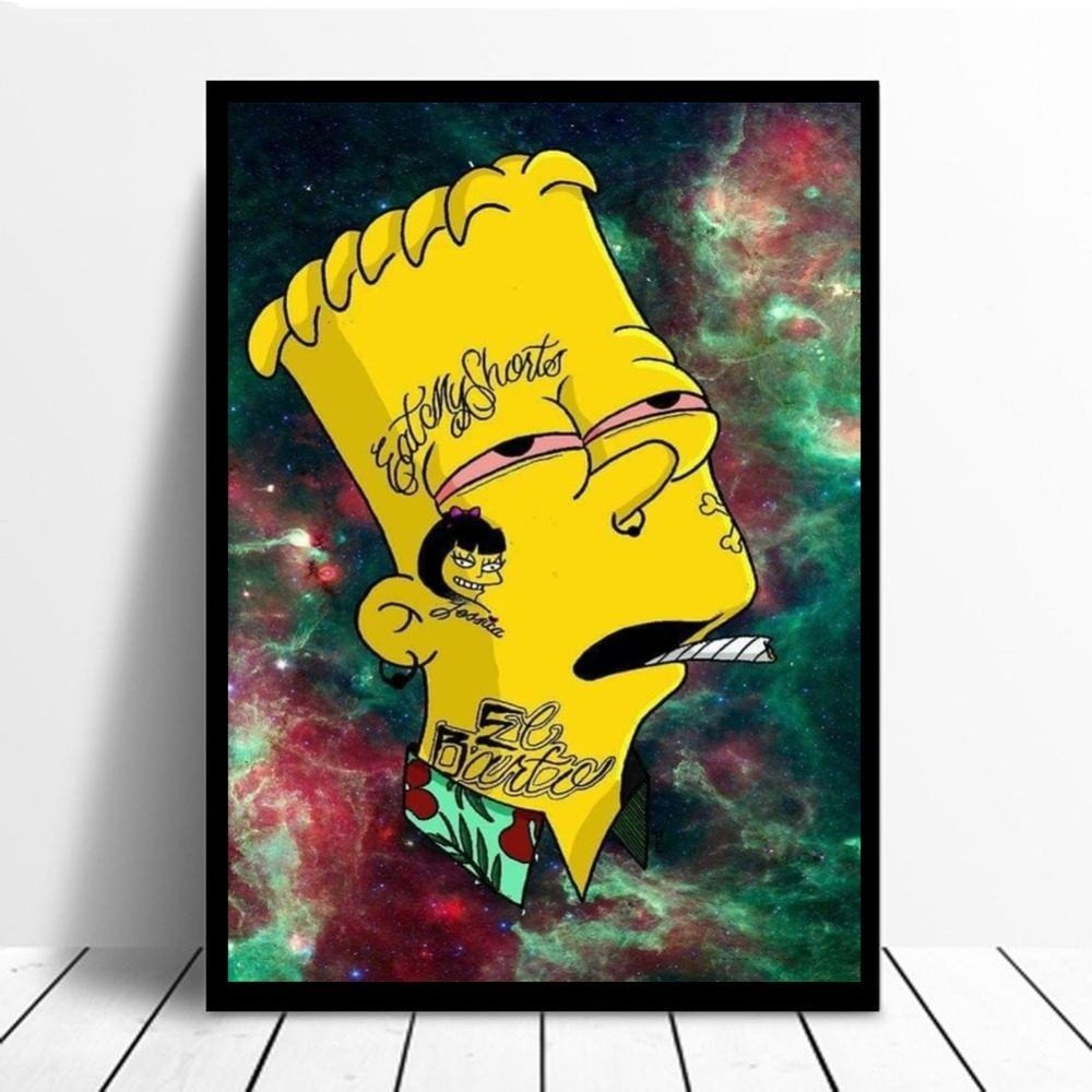 Bart Simpson Stoned Wallpapers