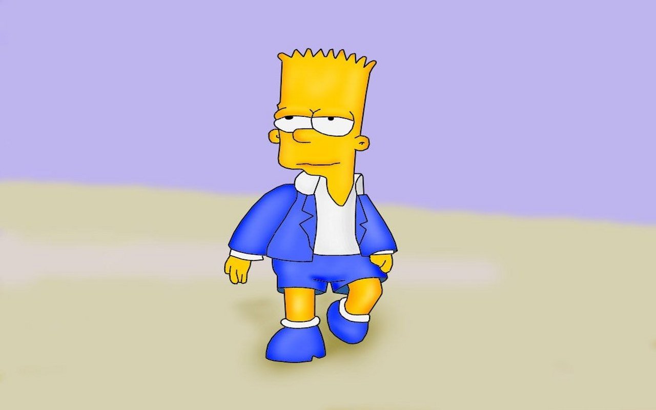 Bart Simpson Stoned Wallpapers