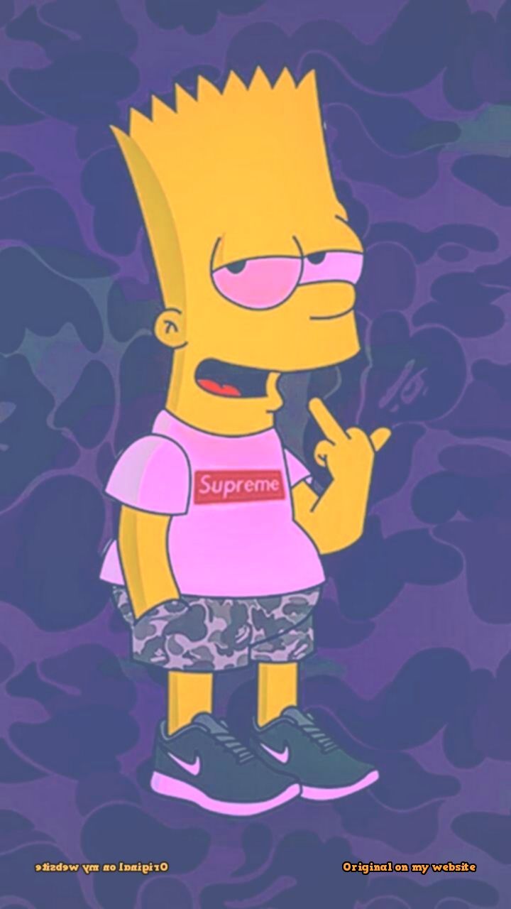 Bart Simpson Stoned Wallpapers