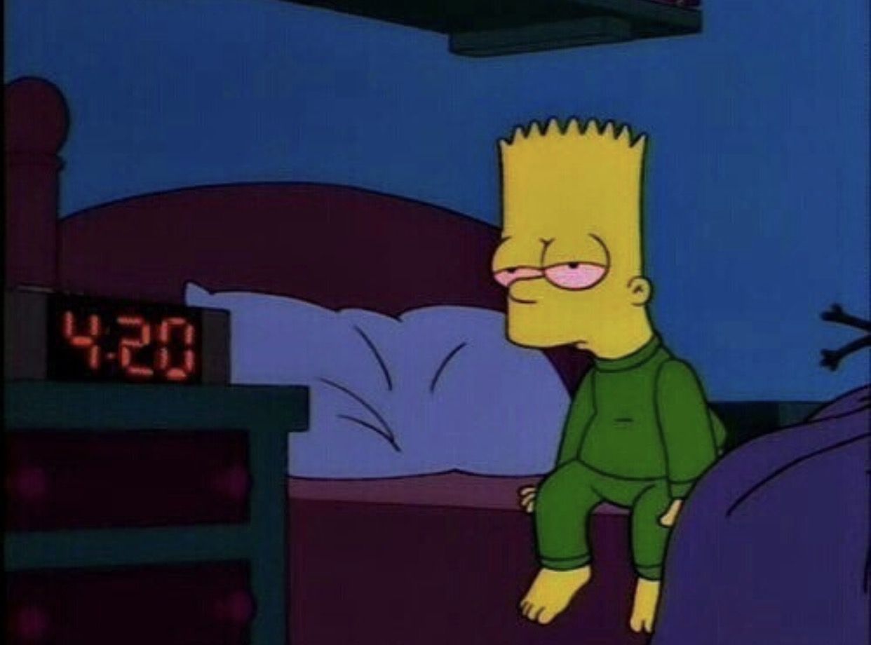 Bart Simpson Stoned Wallpapers