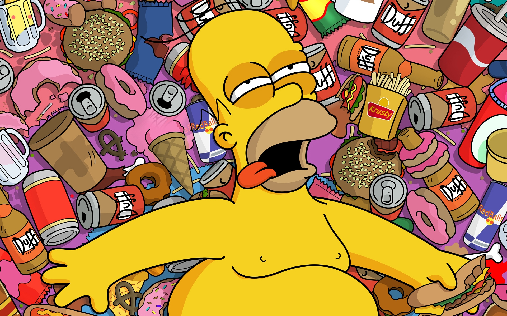 Bart Simpson Stoned Wallpapers